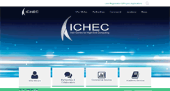 Desktop Screenshot of ichec.ie