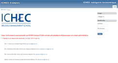 Desktop Screenshot of icheccampus.ichec.be