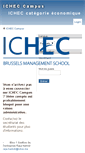 Mobile Screenshot of icheccampus.ichec.be